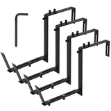 4-Piece: Adjustable Planter Box Brackets