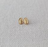 Miraculous Medal Earrings in Vermeil