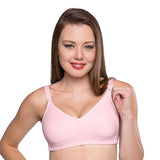 Trylo Women'S Non-Wired Bra (Minimizer_Pink_36F),Pink,36,B07ZHB7M3B