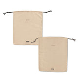 Scarters Laundry & Shoe Bag Set For Travel | WaterResistant, OdourResistant | FlatFold Design | Suitcase Organiser Bags | Pac
