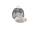 Mm Foam Travel Pillow 100% Organic Natural Latex, Light & Compact With Excellent Head & Neck Support For Office Or Travel | 2