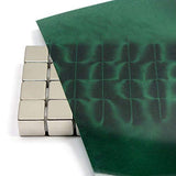 CMS MAGNETICS 12x12 Green Magnetic Flux Viewing Film for Revealing Hidden Magnetic Field Patterns in Permanent Magnets for Sci