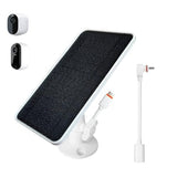 JJMASEE Solar Panel for Arlo Essential 2K/2K XL (2nd/3rd Gen), Arlo Pro 6th Gen, Essential/XL Spotlight Camera, with 13FT IP68 W