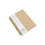 Numic Enviro Wiro Collection|Sahara/Beige Colour Hardbound Cover | A5 Size Notebook | 160 Pages 100 Gsm Ruled Lines | Wiro Book