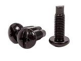 Monoprice 10/32 Screw For Rack, 50 Pcs Black