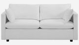 CasaFoyer Activate | Versatile & Stylish Sofa | Cozy Seating | Soft Polyester Upholstery | Compact Box Delivery | Easy Setup | Rounded Cushion Corners | Accent Pillows | Wood Legs | 1102 lbs Weight Capacity