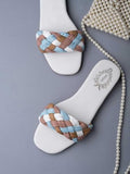 Shoetopia Girls Tv-801 White Flat Sandal - 6 Uk (Girls-Tv-801-White),White,6,B0CQK4FL5M