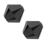 50pcs Adabele Austrian 5mm Faceted Loose Bicone Crystal Beads Jet Black Compatible with Preciosa Crystals 5301/5328 SSB523