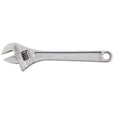 Klein Tools 50710 Adjustable Wrench, Extra Capacity Jaw Forged Drive Wrench with High Polish Chrome Finish, 10Inch