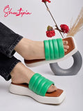 Shoetopia Women'S Girls-P-97 Heeled Sandal-3 Kids Uk (Girls-P-97-Green)-Eu36,Green,3,B0D4VPKZXX