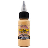 Radiant Colors Tattoo Ink Professional Tattooing Inks Fluid Vegan Pigments 1/2 oz Half Ounce Bamboo Brown