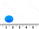 The Design Cart Electric Blue 2 Hole Plastic Sequins Ntc2603070, 250 Grams, 10 mm Sequins for Embroidery Work, Jewellery Making,