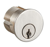 SUMBIN Commercial Door 1-1/2 Brass Mortise Lock Cylinder SC Keyway with 3 Keys