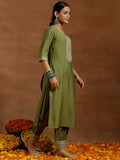 Libas Women'S Silk Blend Kurta Set (356910R