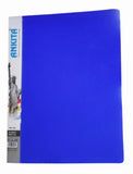 Filemate Student Ring File With Side Pocket(A4 Size: 12.25 X 9.5 Inch)(1 Inch Spine) Blue Color