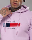 ADRO Hoodies for Men 320 GSM Soft Cotton Hoodie Fabric Long Lasting Printed Hoodies for Winter | Mens Hoodies | Sweatshirt for Men|H24-FLAG-PU-XL Lavender,Lavender