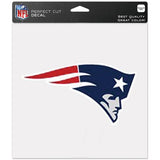 WinCraft New England Patriots 8'' x 8'' Color Car Decal