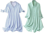 Leriya Fashion Rayon Women Above The Knee Western Dress (Lf-Wd1099&Wd1143_Blue&Green,Blue&GreenApparel,L