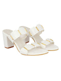Shoetopia Women'S Platform Heel Sandal,White,6,B0BY6T73PD