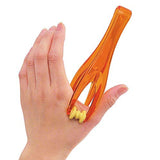 Acupressure India New Coming Hand Massager Delicate 2 Rollers Elastic Handle Relax Finger Joints Blood Circulation Massage Tool