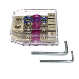 Main Power Distribution Block Includes Four Anl Premounted Fuses Of 100 Amps Each