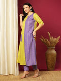 Anni Designer Women'S Rayon Blend Anarkali Printed Kurta With Pant (Manohar Multi-Vks01_M_Multi_Medium) Multicolour,Multicolour,M,Rayon,Anarkali,