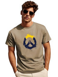 Adro Mens Printed T-Shirt For Men | R22-M-Pc-Be-S Beige