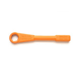 Wright Tool 18H34 6 Point, Straight Handle Striking Face Box Wrench with Orange Finish, 11/16 Nut Size x 5/8 Stud Size