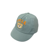 Famwrapz Kids Unisex Cotton Cap With Cute Cartoon Smile Bear Design, Perfect For Ages 12 Years, Toddler Cap For Boys & Girls Su