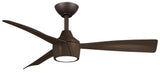 MINKA-AIRE Skinnie 44 Outdoor LED Ceiling Fan F625L-ORB - Oil Rubbed Bronze