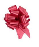 Feronia Packaging Pull Bow With Ribbon for Wedding Gift Baskets, 5.5 Inch 20 Loop (Red)