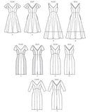 Vogue Patterns V8997 Misses' Dress Sewing Template, Size E5 (14-16-18-20-22)