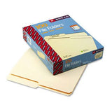 Smead Manila File Folders FOLDER,MLA,1/2 CUT,LTR 74344 (Pack of5)