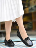 Shoetopia Women'S Block Heel Loafers Black (5 Uk),Black,5,B0CSN5HV5H