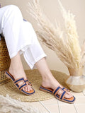 Shoetopia Classy Blue Flats For Women & Girls /Eu40,Blue,7,B0FF3DTNDP