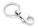 CRAFTMEMORE 2pcs Key Ring Hardware with 30 mm Split Ring DIY Key Rings Holder Keychain Findings (DB384)