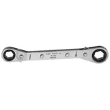 Klein Tools 68236 Fully Reversible Ratcheting Offset Box Wrench, 3/8 By 7/16Inch, Made In Usa