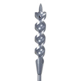 Klein Tools 53719 Flex Bit Auger with Screw Point, 3/4Inch x 54Inch Long Flexible Drill Bit / Fish Bit for Pulling Wire Behind