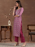Libas Women'S Silk Blend Kurta Set (36887