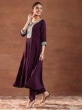 Libas Women'S Silk Blend Kurta Set (49237