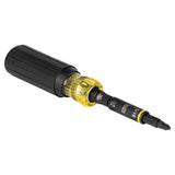 Klein Tools 32500HD KNECT MultiBit Screwdriver / Nut Driver, Impact Rated 11in1 Tool with Phillips, Slotted, Square and Torx