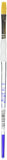 Royal Brush SG7111/4IN. Royal & Langnickel SoftGrip Stroke Paintbrush, Gold Taklon, 1/4 inch
