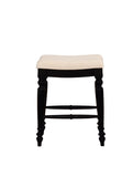 Marino Black Backless Counter Stool
