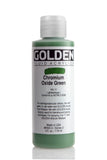 Golden Fluid Acrylic, 4 ounce bottle, Chromium Oxide Green (20604)