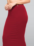 Lyra Lycra Saree Shapewear Petticoat For Womens Sarees Parry Red 2Xl