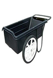 TAYLOR MADE PRODUCTS Dock Pro Dock Cart, 47 x 23 x 13Inch, Ergonomic, Curved Handle, Marine Plastic Rim Wheels, 7 Cubic Feet, 3