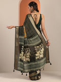 Libas Womens Woven Design Silk Blend Saree With Blouse Piece Multicolour Onesize 16643P