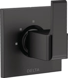 Delta Faucet Ara 3Setting Shower Handle Diverter Trim Kit, Diverter Valve Trim Kit Black, 3 Way Shower Diverter, Delta Diverter