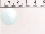 The Design Cart White Centre Hole Circular Plastic Sequins, 500 Grams, 1.9 cm Sequins for Embroidery Work, Jewellery Making, Des