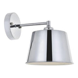 Elegant Lighting Living District Nota 1 Light Chrome Wall Sconce